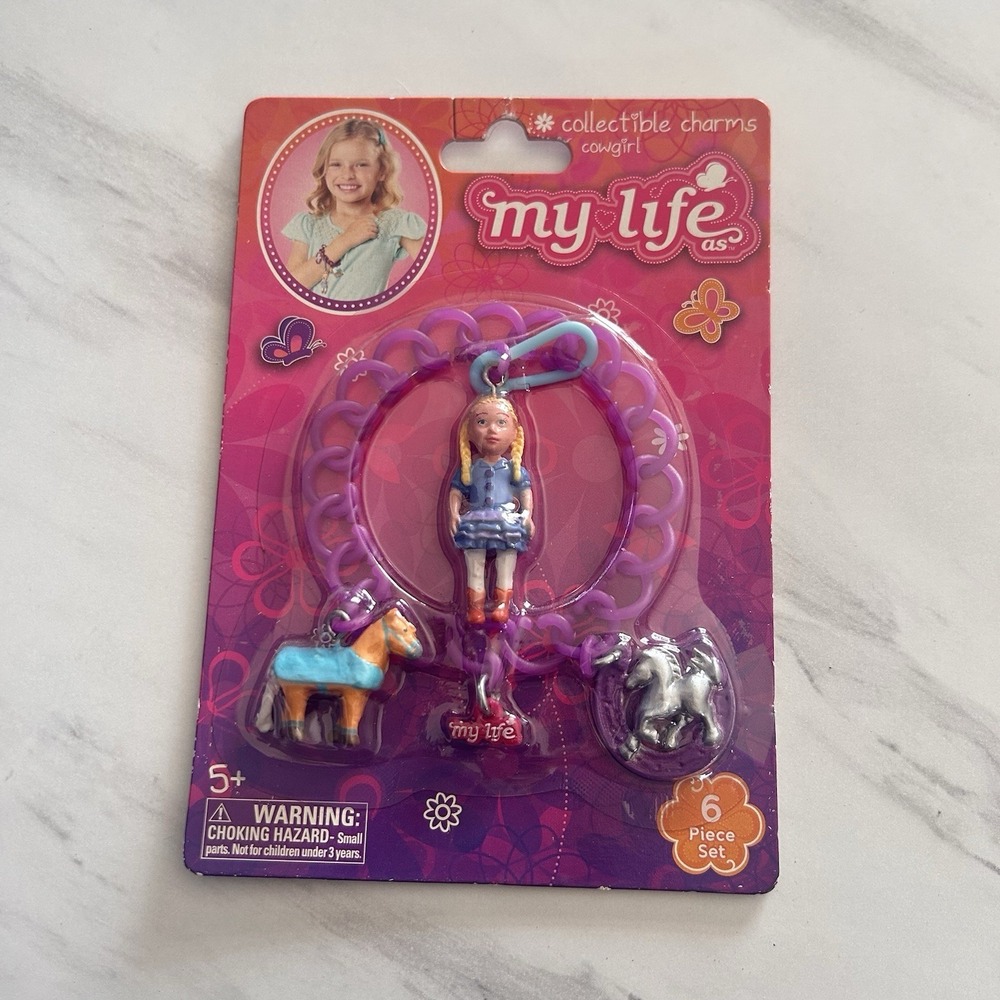 My Life‎ As Collectible Charms Bracelet For Cowgirl New 2016 18" Dolls SS